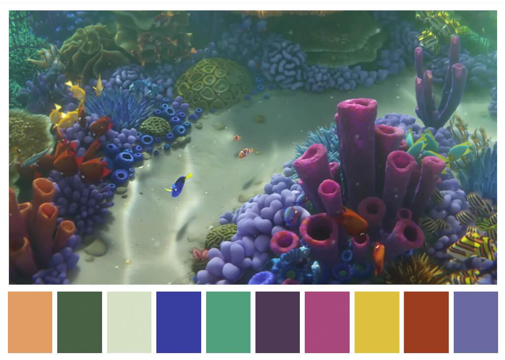 Cinema, paleta de cores e mídias sociais: coisas que a gente gosta