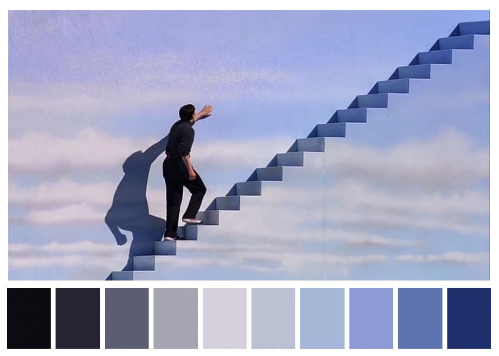 Cinema, paleta de cores e mídias sociais: coisas que a gente gosta